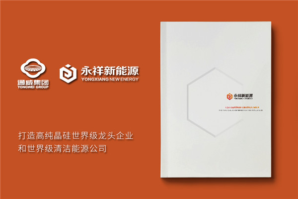新能源企業宣傳冊-高純晶硅生產廠家畫冊印刷制作